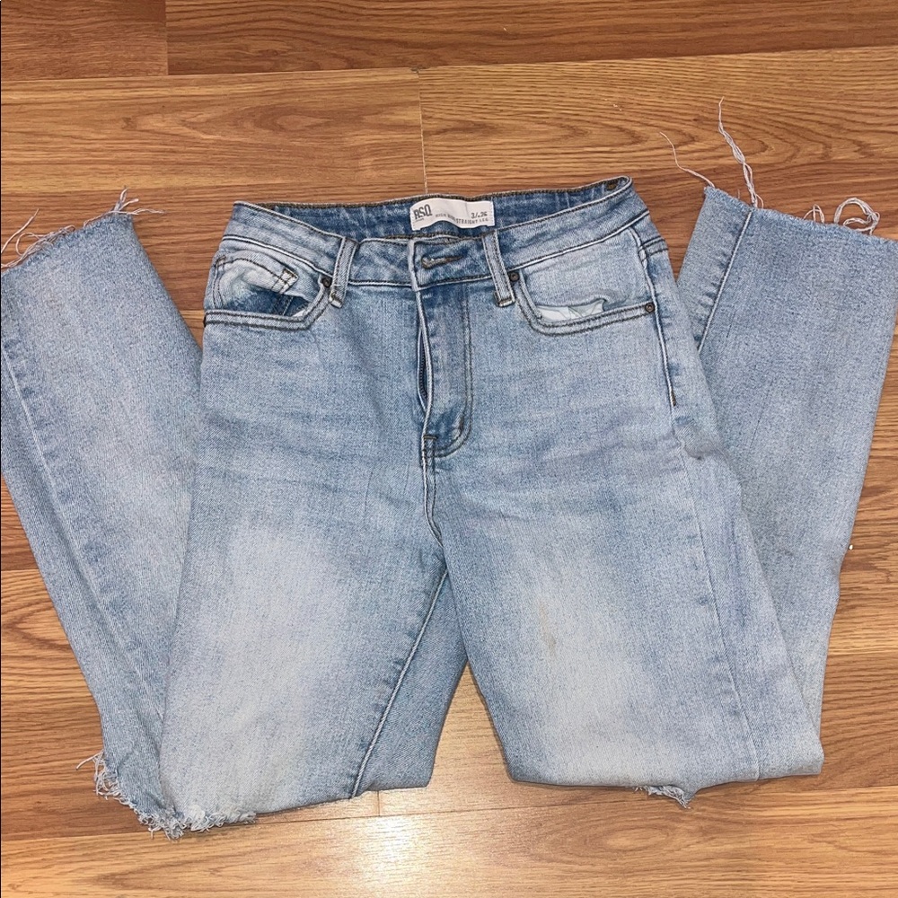 PacSun Light Wash Cropped Jeans